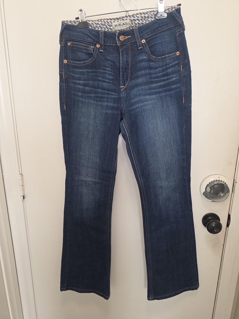 Ariat Indigo Bootcut Jeans with Subtle Fading Size 29